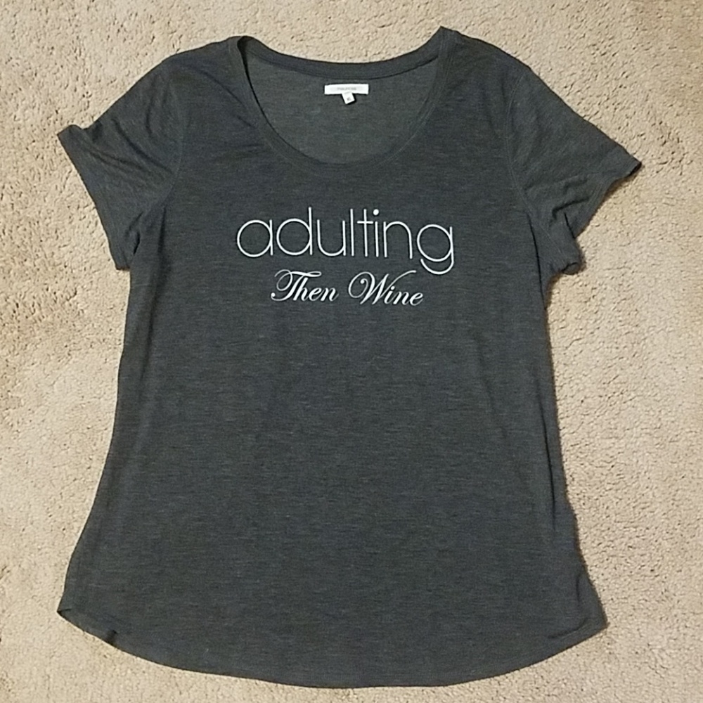 "Adulting" graphic tee